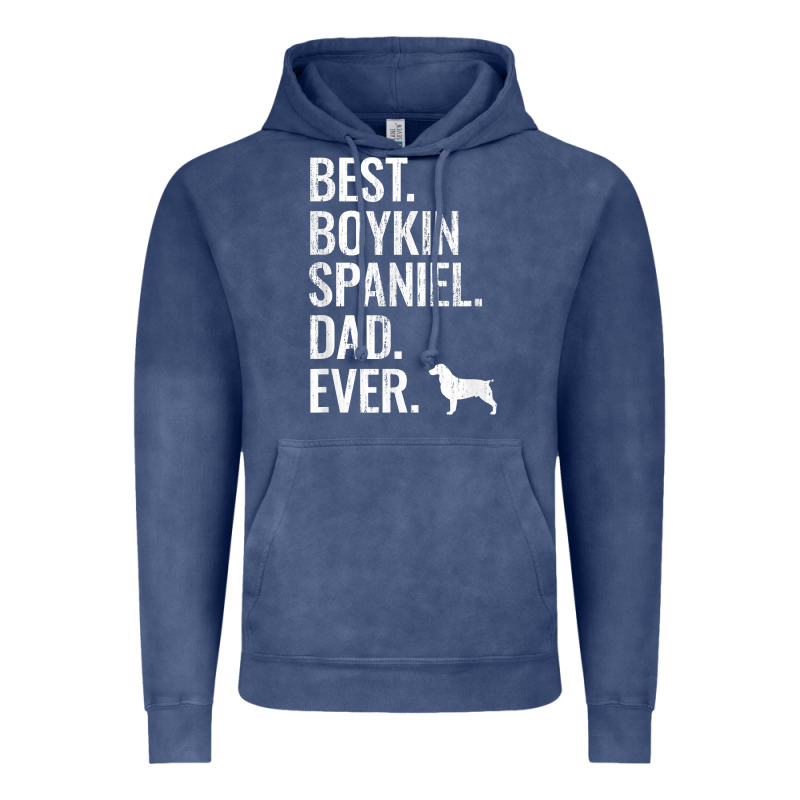 Mens Best Boykin Spaniel Dad Ever   Cool Dog Owner Gift Vintage Hoodie by linhVisuals | Teevron