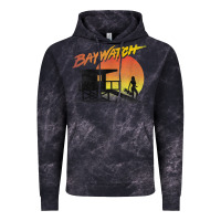 Cloud Black baywatch lifeguard sunset t shirt Vintage Hoodie - linhVisuals