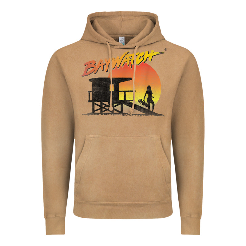 Baywatch Lifeguard Sunset T Shirt Vintage Hoodie by linhVisuals | Teevron