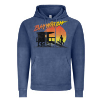 Vintage Denim baywatch lifeguard sunset t shirt Vintage Hoodie - linhVisuals