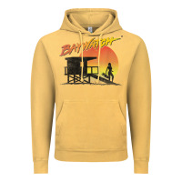 Vintage Mustard baywatch lifeguard sunset t shirt Vintage Hoodie - linhVisuals