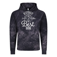 Outside Is The Best Side For Outdoor Campers And Hikers T Shirt Vintage Hoodie | Teevron