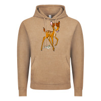 Vintage Coffee bambi Vintage Hoodie - linhVisuals
