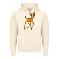 Vintage Artic bambi Vintage Hoodie - linhVisuals