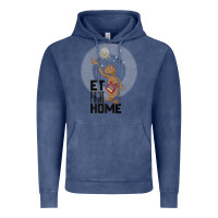 Vintage Denim e.t. phone home spaceship flying away premium t shirt Vintage Hoodie - linhVisuals