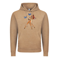 Vintage Coffee bambi Vintage Hoodie - linhVisuals