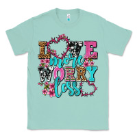 Seafoam love more worry less olivia Classic Tee - OliviaCreatesArt