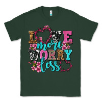 Sports Green love more worry less olivia Classic Tee - OliviaCreatesArt