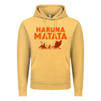 Vintage Mustard lion king hakuna matata Vintage Hoodie - linhVisuals