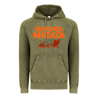 Vintage Olive lion king hakuna matata Vintage Hoodie - linhVisuals