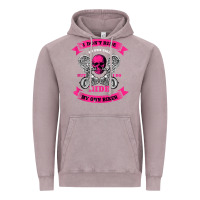 Vintage Zinc biker gear motorcycle gifts biker chick i ride my biker tank top Vintage Hoodie - linhVisuals