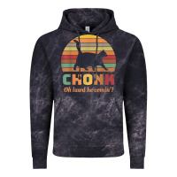 Cloud Black chonk cat scale meme retro oh lawd he comin' memes t shirt Vintage Hoodie - linhVisuals
