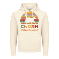 Vintage Artic chonk cat scale meme retro oh lawd he comin' memes t shirt Vintage Hoodie - linhVisuals