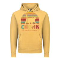 Vintage Mustard chonk cat scale meme retro oh lawd he comin' memes t shirt Vintage Hoodie - linhVisuals