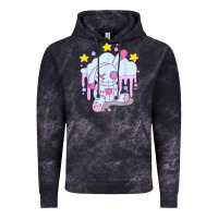 Cloud Black bunny pastel goth voodoo doll t shirt Vintage Hoodie - linhVisuals