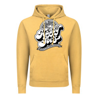 Vintage Mustard happy joes pizza Vintage Hoodie - linhVisuals