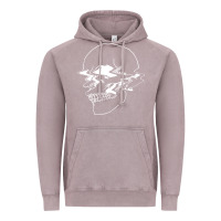 Vintage Zinc creepy cool egirl eboy pastel goth vaporwave glitch skull sweatshirt Vintage Hoodie - linhVisuals