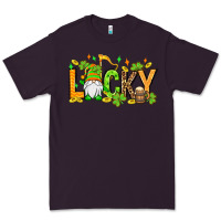 Plum St. Patrick's Lucky gnome Premium Tee - OliviaCreatesArt