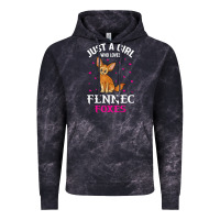 Cloud Black fennec fox just a girl who loves fennec foxes t shirt Vintage Hoodie - linhVisuals