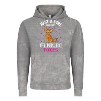 Cloud Rock fennec fox just a girl who loves fennec foxes t shirt Vintage Hoodie - linhVisuals