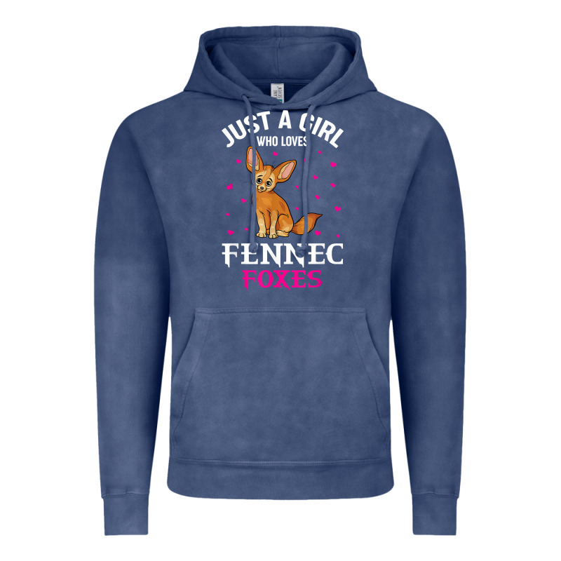 Fennec Fox Just A Girl Who Loves Fennec Foxes T Shirt Vintage Hoodie by linhVisuals | Teevron