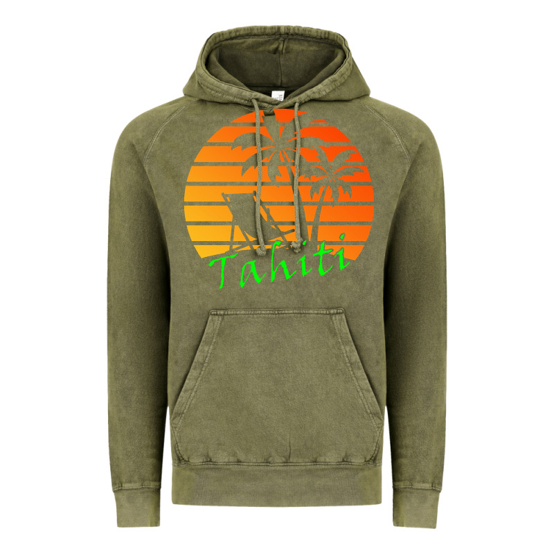 Outdoor T  Shirt Tahiti Retro Vintage Sunset T  Shirt Vintage Hoodie by linhVisuals | Teevron