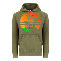 Vintage Olive outdoor t  shirt tahiti retro vintage sunset t  shirt Vintage Hoodie - linhVisuals