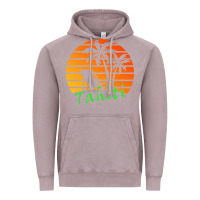 Vintage Zinc outdoor t  shirt tahiti retro vintage sunset t  shirt Vintage Hoodie - linhVisuals