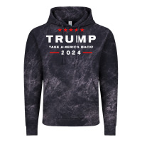 Cloud Black donald trump 2024 take america back election   the return sweatshirt Vintage Hoodie - linhVisuals