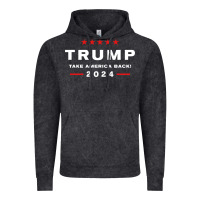 Vintage Black donald trump 2024 take america back election   the return sweatshirt Vintage Hoodie - linhVisuals