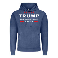 Vintage Denim donald trump 2024 take america back election   the return sweatshirt Vintage Hoodie - linhVisuals