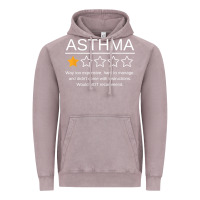 Vintage Zinc funny asthma awareness one star rating inhaler wheezy breath t shirt Vintage Hoodie - linhVisuals