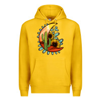 Lemon turquoise desert moon Premium Hoodie - Jasminsmagicworld