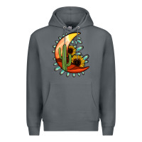 Rock turquoise desert moon Premium Hoodie - Jasminsmagicworld