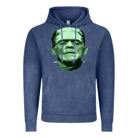 Vintage Denim frankenstein monster classic horror flick t shirt Vintage Hoodie - linhVisuals
