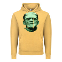 Vintage Mustard frankenstein monster classic horror flick t shirt Vintage Hoodie - linhVisuals