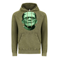 Vintage Olive frankenstein monster classic horror flick t shirt Vintage Hoodie - linhVisuals