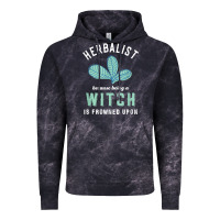 Cloud Black funny herbalist because a witch is frowned upon herbalism t shirt Vintage Hoodie - linhVisuals