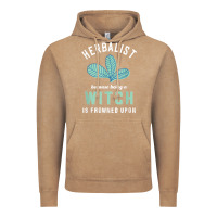 Vintage Coffee funny herbalist because a witch is frowned upon herbalism t shirt Vintage Hoodie - linhVisuals