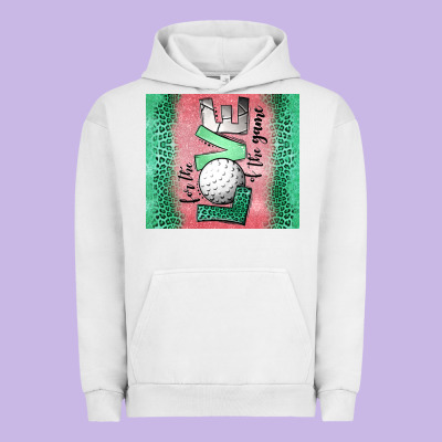 For The Love Of The Game Golf Urban Hoodie Designed By Jasminsmagicworld