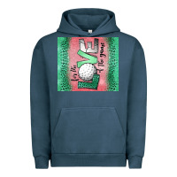 Pigment Midnight Navy for the love of the game golf Urban Hoodie - Jasminsmagicworld