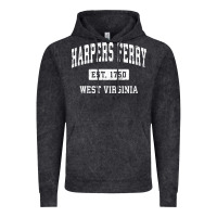 Vintage Black harpers ferry west virginia wv vintage established sports pullover hoo Vintage Hoodie - linhVisuals