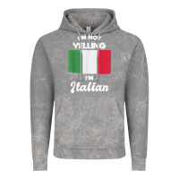 Cloud Rock i'm not yelling i'm italian t shirt Vintage Hoodie - linhVisuals