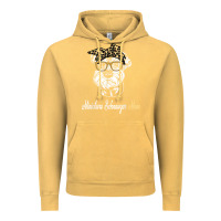Vintage Mustard birthday and mother's day gift miniature schnauzer mom t shirt Vintage Hoodie - linhVisuals