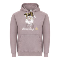 Vintage Zinc birthday and mother's day gift miniature schnauzer mom t shirt Vintage Hoodie - linhVisuals