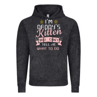 Vintage Black daddy's kitten ddlg littlespace daddy dom cgl t shirt Vintage Hoodie - linhVisuals