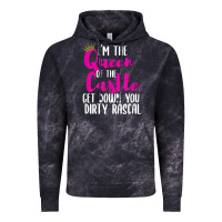 Cloud Black i’m the queen of the castle get down you dirty rascal t shirt Vintage Hoodie - linhVisuals