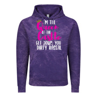 Cloud Purple i’m the queen of the castle get down you dirty rascal t shirt Vintage Hoodie - linhVisuals