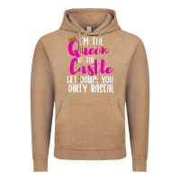 Vintage Coffee i’m the queen of the castle get down you dirty rascal t shirt Vintage Hoodie - linhVisuals