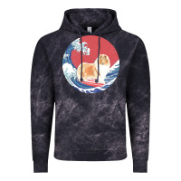 Cloud Black rough collie t  shirt rough collie gifts   ocean waves surfing rough c Vintage Hoodie - linhVisuals